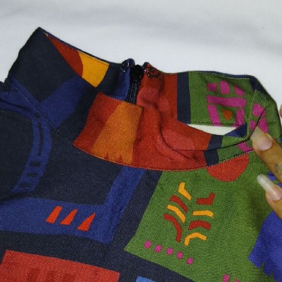 FARM Rio Multicolor Geometric Dress - Picture 4 of 8